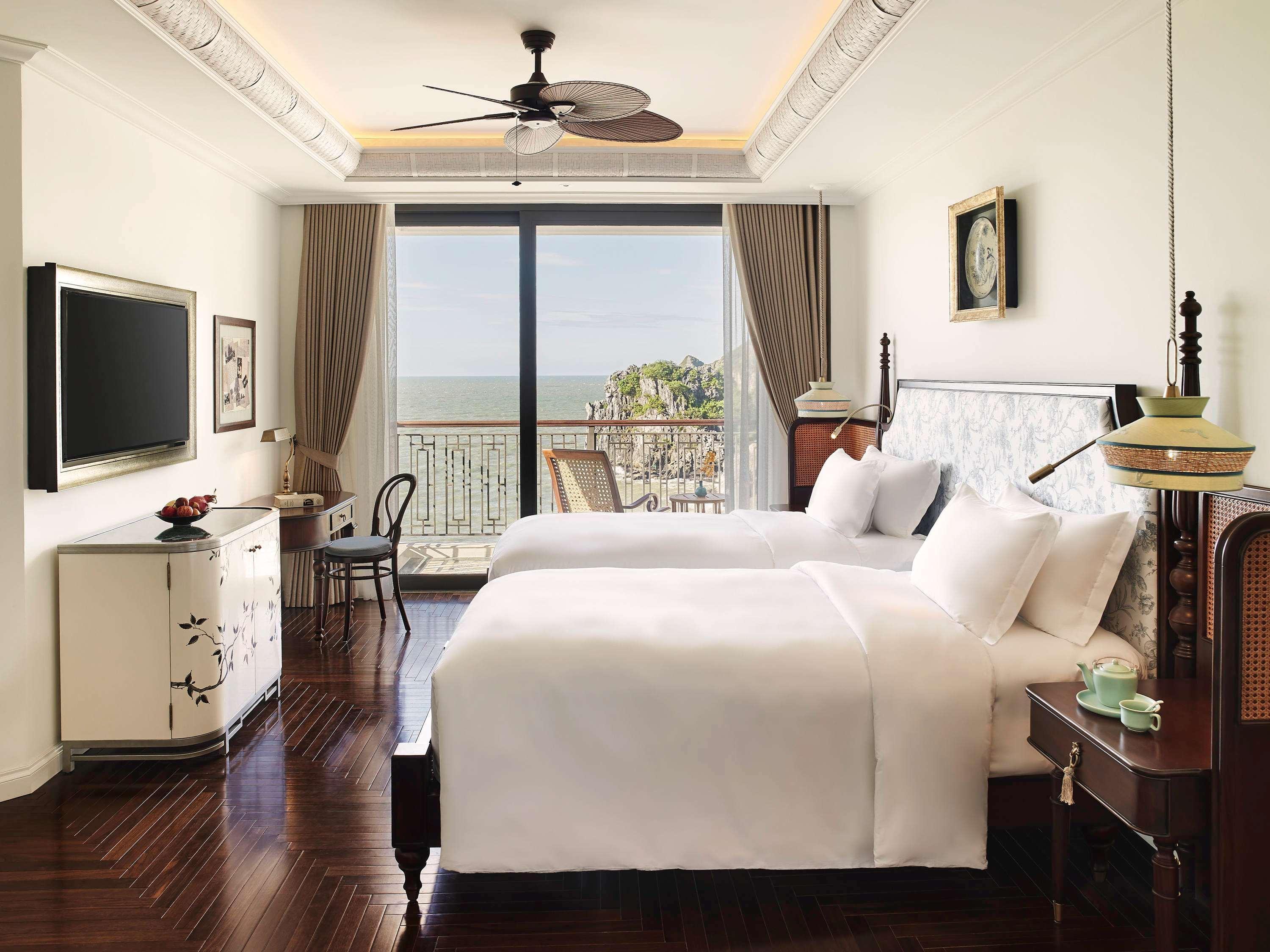 Hotel Perle D'Orient Cat Ba - Mgallery Chan Chau Eksteriør bilde Deluxe Ocean View Room