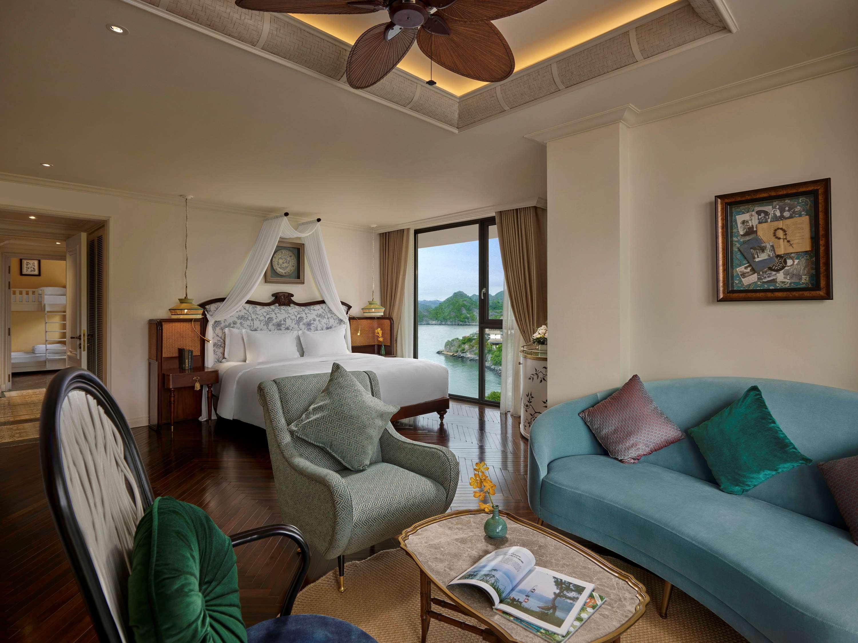 Hotel Perle D'Orient Cat Ba - Mgallery Chan Chau Eksteriør bilde Deluxe Suite