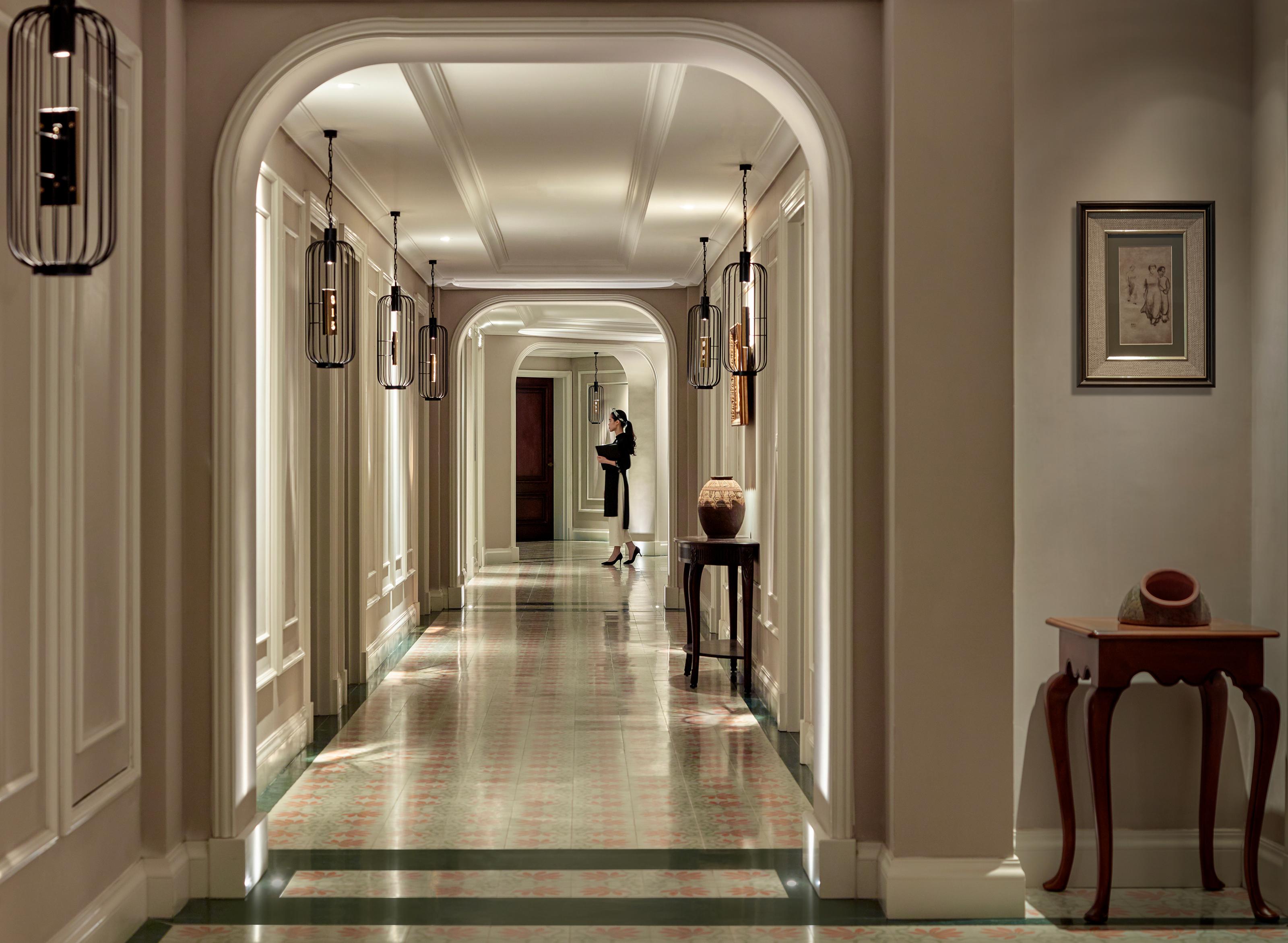 Hotel Perle D'Orient Cat Ba - Mgallery Chan Chau Eksteriør bilde A corridor at the Mandarin Oriental, London